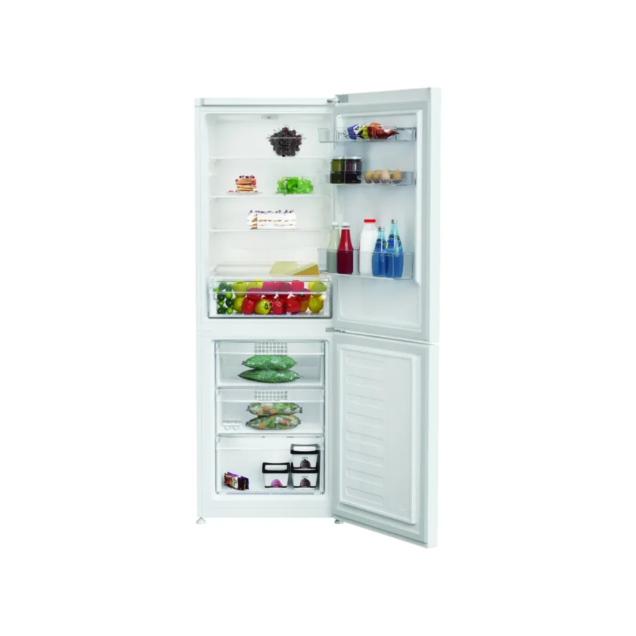 Indesit INKS 1341 W4E 60 cm valge vabaltseisev külmik-sügavkülmik, E-klass, 322 L – 4