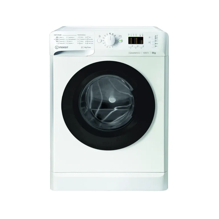 valge esilaetav pesumasin 6 kg Indesit MTWSA 61294 WK EE