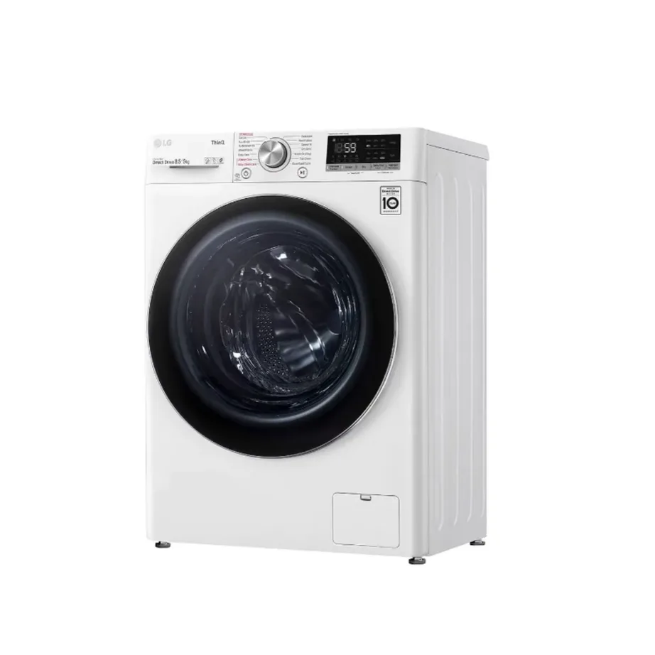 LG F2DV5S8S2E 60 cm valge pesumasin-kuivati 8,5/5 kg aurufunktsiooni ja Wi-Fi-ga – 7