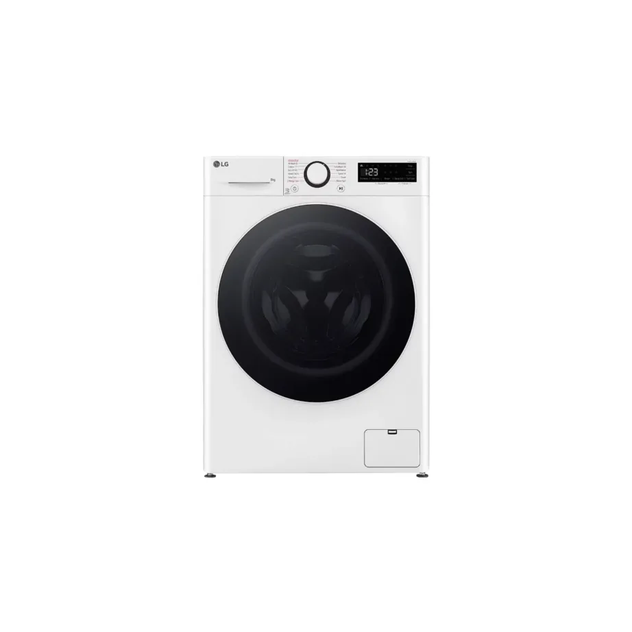 LG F2WR508S0W 8 kg valge esiküljelt laetav pesumasin aurufunktsiooniga 60 cm