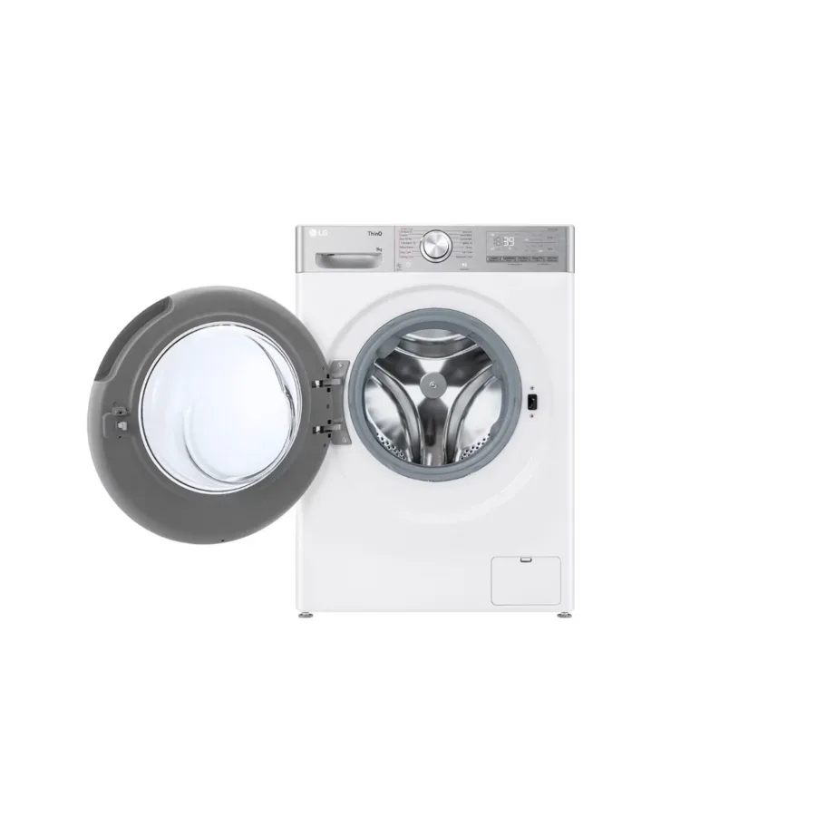 LG F2WR909P3W 9 kg 60 cm valge eeslaetav pesumasin Wi-Fi ja aurufunktsiooniga – 5