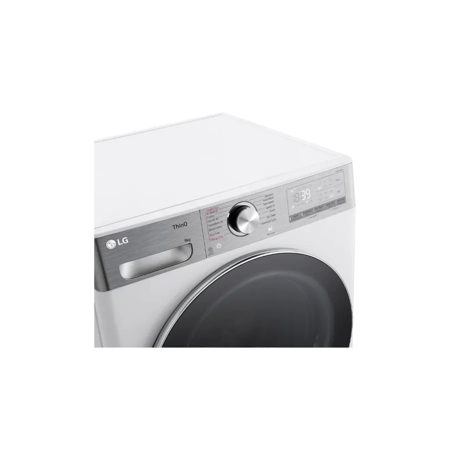 LG F2WR909P3W 9 kg 60 cm valge eeslaetav pesumasin Wi-Fi ja aurufunktsiooniga – 6