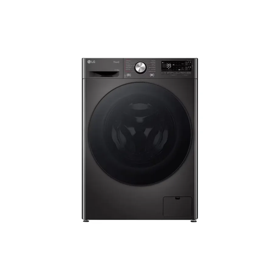 LG F4DR711S2BA 60 cm must eestlaetav pesumasin-kuivati 11+6 kg Wi-Fi ja aurufunktsiooniga - 2
