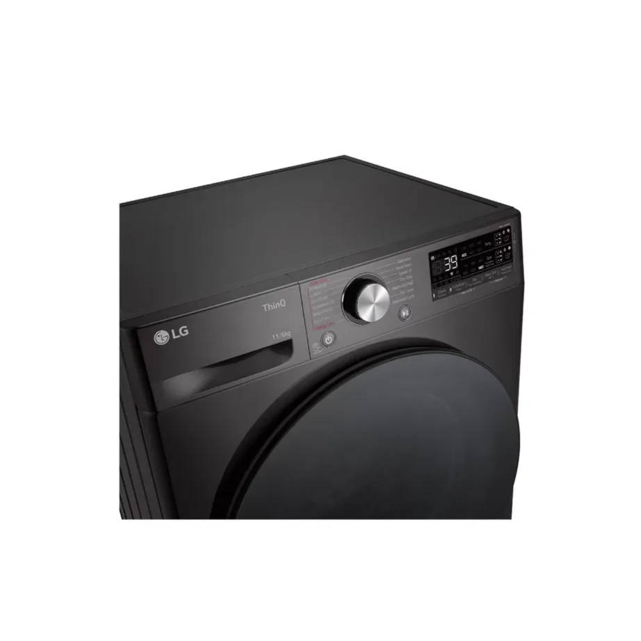 LG F4DR711S2BA 60 cm must eestlaetav pesumasin-kuivati 11+6 kg Wi-Fi ja aurufunktsiooniga - 4