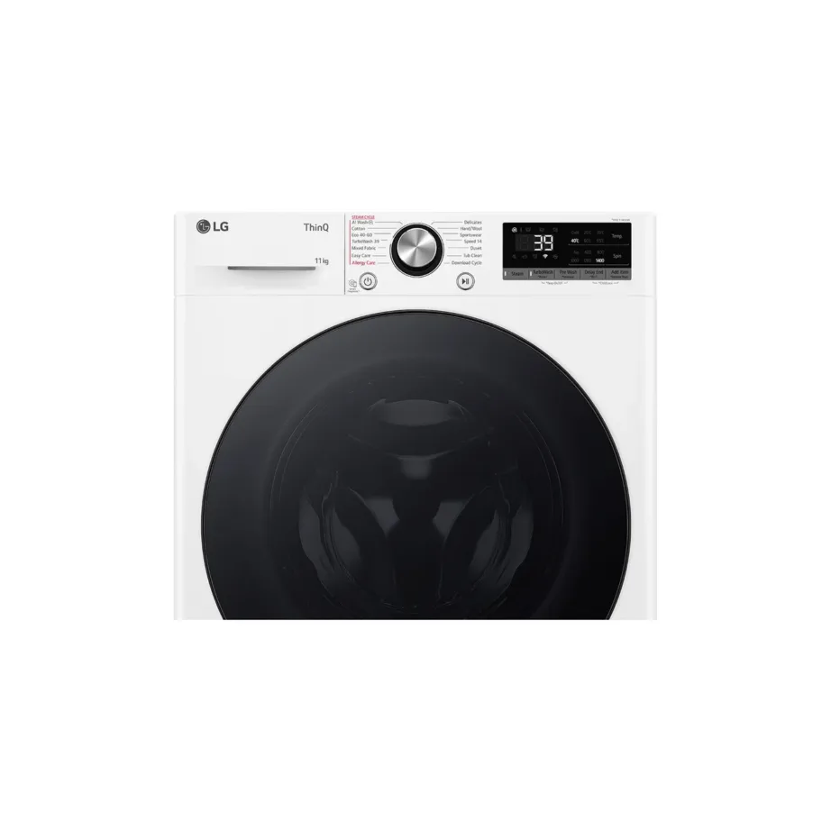 LG F4WR711S2W 11 kg valge A-klassi eestlaetav pesumasin, aurufunktsioon, Wi-Fi, 60 cm - 14