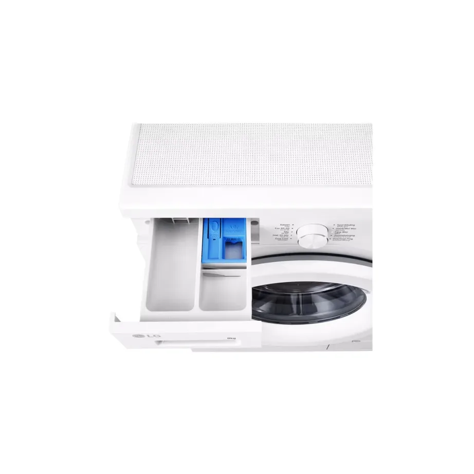 LG F4X1008NWH 8 kg valge eestlaetav pesumasin aurufunktsiooniga 60 cm - 10