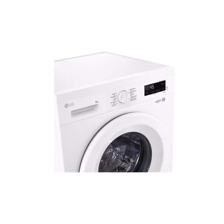 LG F4X1008NWH avatud uksega eestvaade