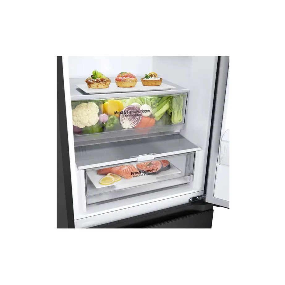 LG GBV3100EEP 60 cm tumegrafiit eraldiseisev No Frost kombikülmik alumise sügavkülmaga 344 l – 8