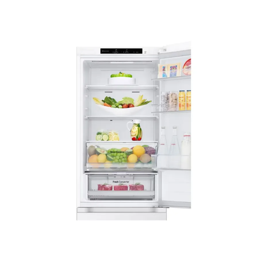 LG GBV3100ESW 60 cm valge No Frost kombikülmik LED-ekraaniga 344 L - 11