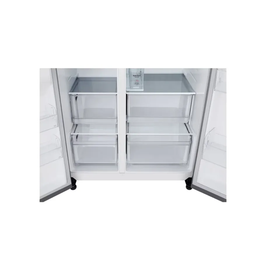 LG GSLC41PYPE 91 cm hall külmik side by side, veedosaatori ja jäämasinaga, 641 l – 2