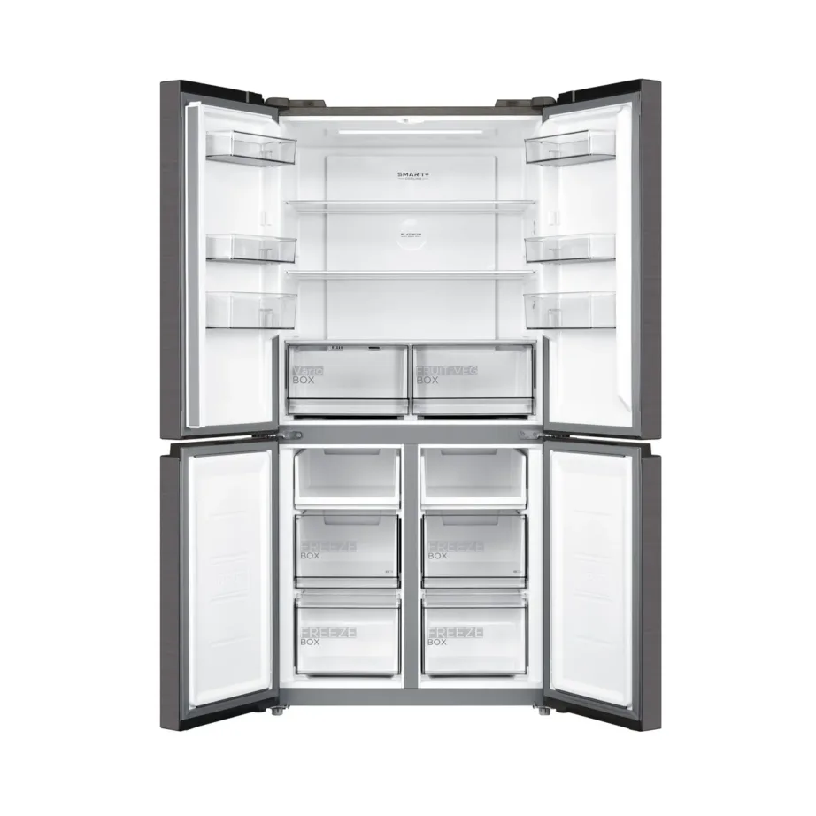 Midea MDRF632FIE28 83 cm must külmik-sügavkülmik No Frost Side by Side 474 L – 2