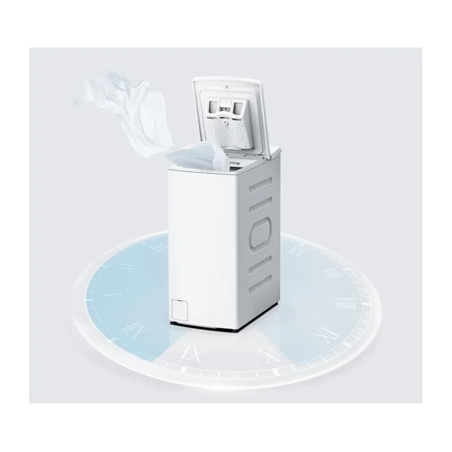 Midea MF100T60B/W-HR 40 cm valge pealtlaetav pesumasin 6 kg aurufunktsiooniga – 3