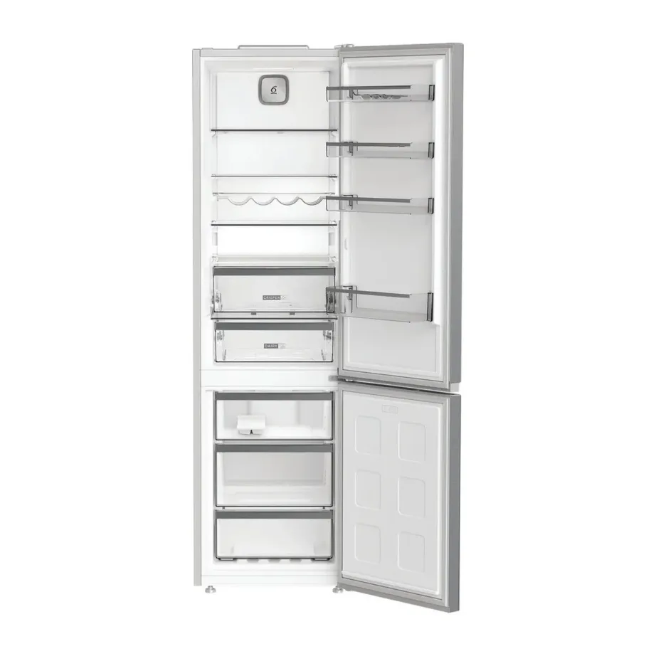 Whirlpool WHK 26402 XP4E hõbedane No Frost kombikülmik, alumise sügavkülmaga 60 cm – 3