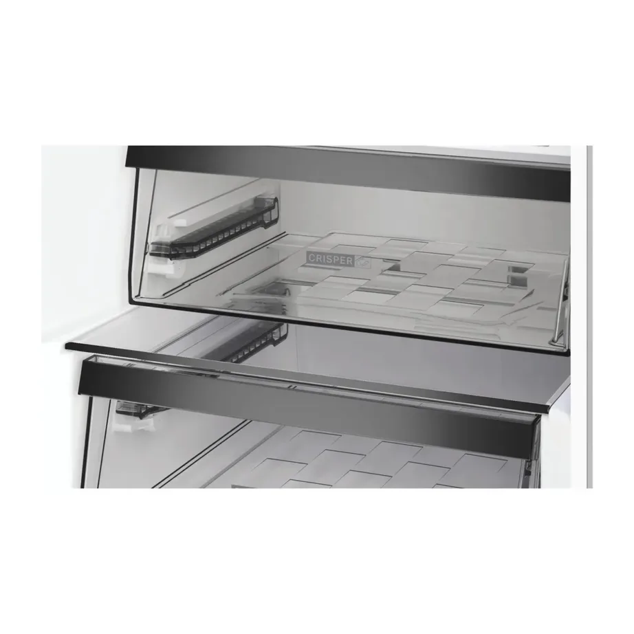 Whirlpool WHK 26402 XP4E hõbedane No Frost kombikülmik, alumise sügavkülmaga 60 cm – 6