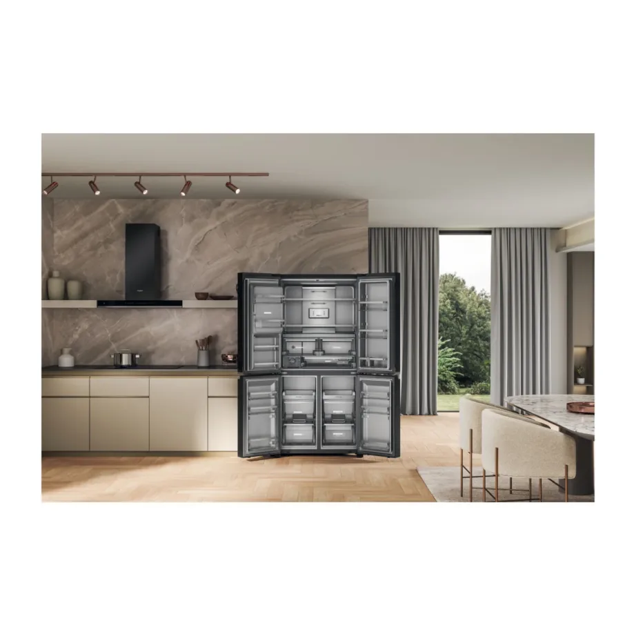 Whirlpool WQ9I FO2BX EF 91 cm must vabaltseisev side by side külmik veedosaatoriga No Frost – 6