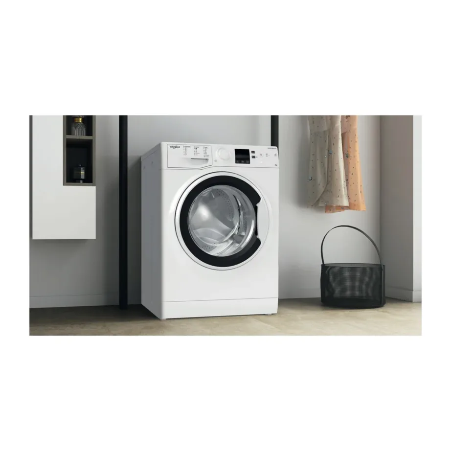 Whirlpool WRBSS 6249 W EU 60 cm valge 6 kg eestlaetav pesumasin LED-ekraaniga – 5