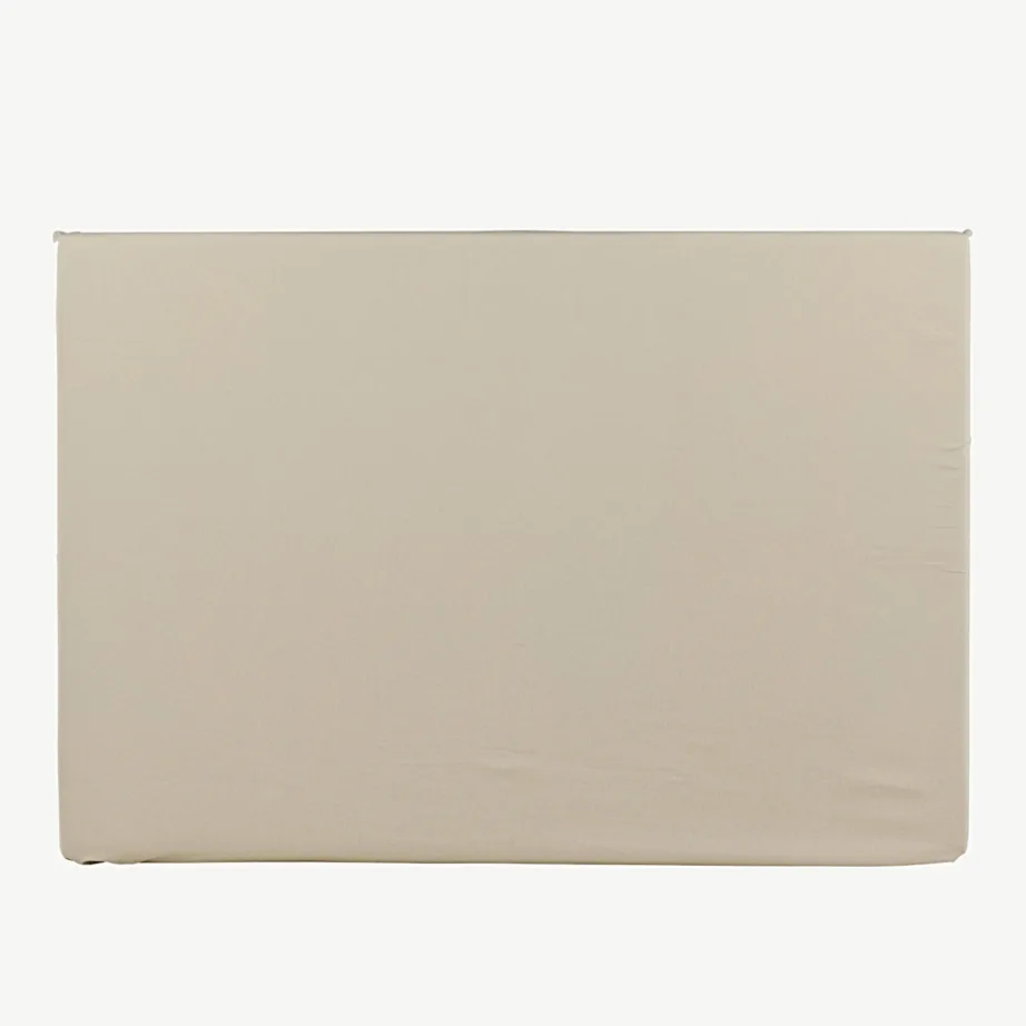 Beež puuvillane voodipeatsikate Saga, 180 × 140 cm, 15976-502 – 2