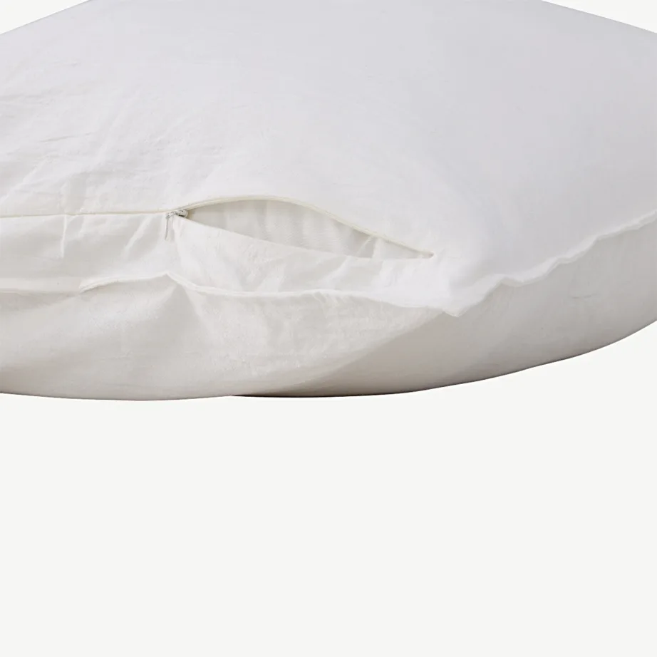 Valge puuvillane padjakate Ronja sarjast, 45×45 cm, 17015-501 – 4