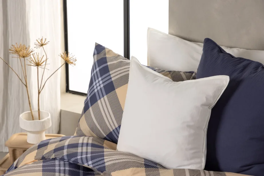 Valge puuvillane padjakate Ronja sarjast, 45×45 cm, 17015-501 – 5