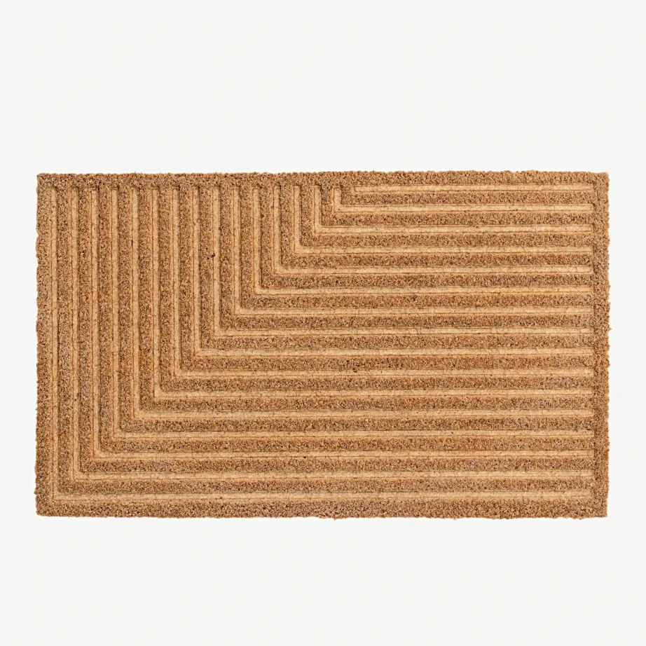 Naturaalsest kookoskiust uksematt Jon, lateksist põhjaga, 75 × 45 cm, 30162-107