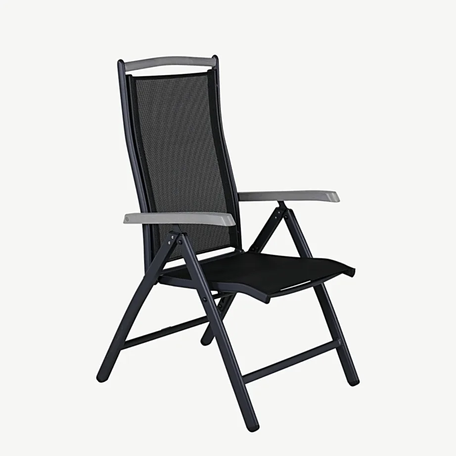 Albany reguleeritav must aiatool aintwood-käetugede ja textilene-istmega, 4049-622 – 4