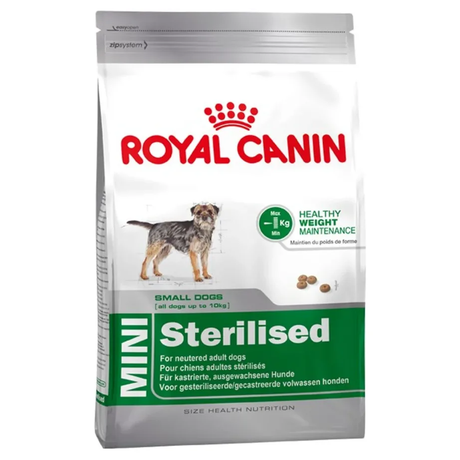 Royal Canin CCN Mini Sterilised 8kg kuivtoit steriliseeritud väikest tõugu täiskasvanud koertele (5–10 kg), kana ja vitamiinidega – 2
