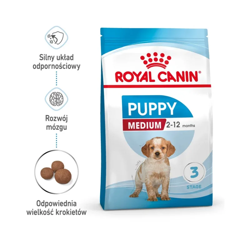 Royal Canin Medium Puppy kuivtoidu koostis ja eelised