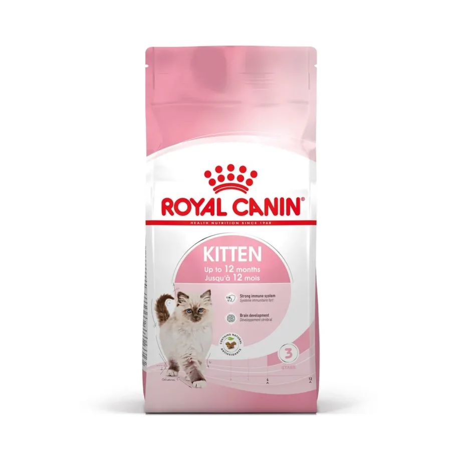 Royal Canin Kitten 2 kg kana ja riisiga kuivtoit kassipoegadele, kasvuperioodiks