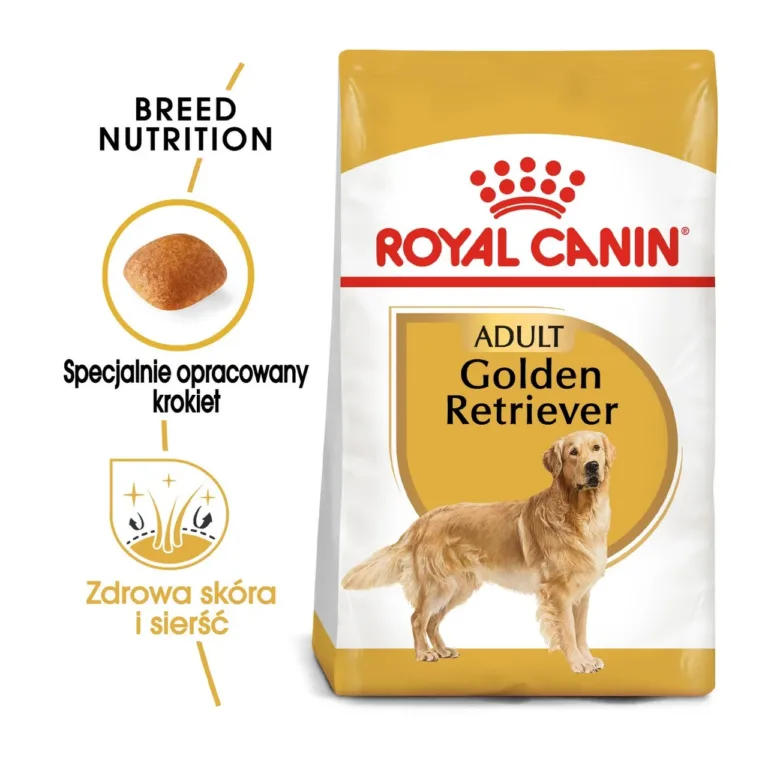 golden retriever kuivtoit 12kg Royal Canin pakend toidugraanuliga
