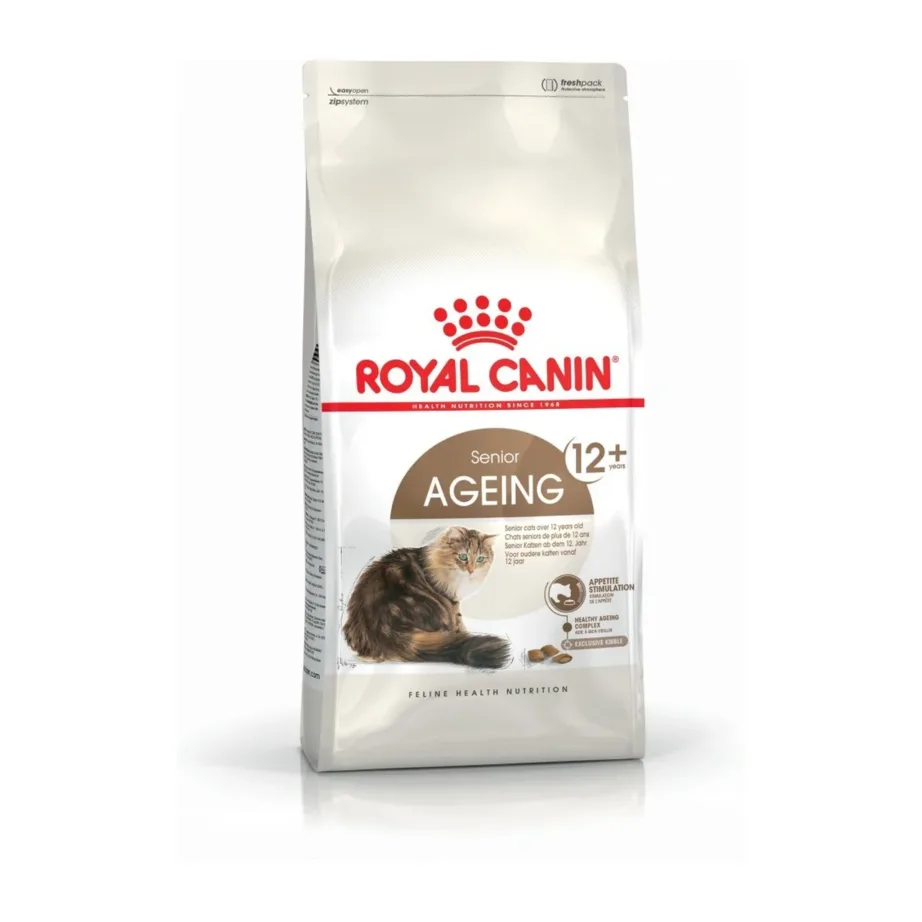 Royal Canin Senior Ageing 12+ kanaga kuivtoit eakale kassile 400 g - 2