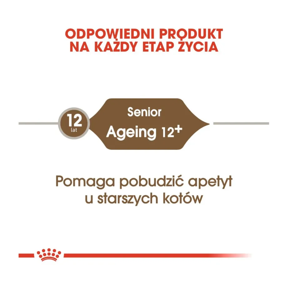 Royal Canin Senior Ageing 12+ kanaga kuivtoit eakale kassile 400 g - 7