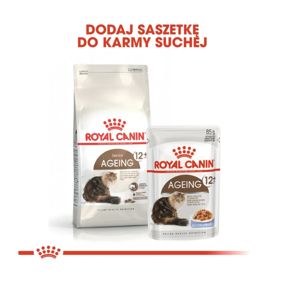 Royal Canin Senior Ageing 12+ kanaga kuivtoit eakale kassile 400 g - 10