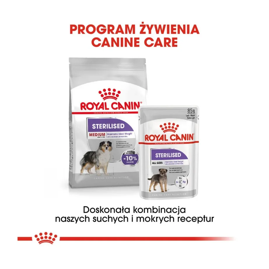 Royal Canin Medium Sterilised 3 kg kuivtoit steriliseeritud keskmist tõugu täiskasvanud koertele – 5