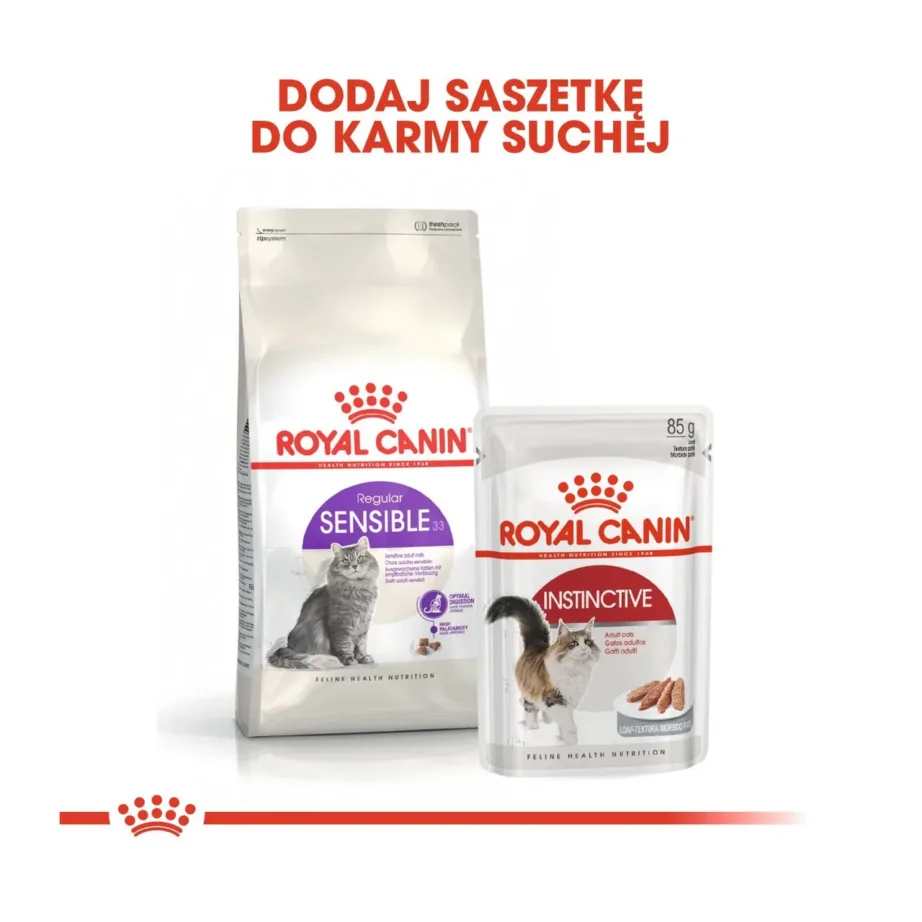 Royal Canin Sensible 33 400g täiskasvanud kassidele, tundliku seedimisega, kuivtoit linnulihaga - 2