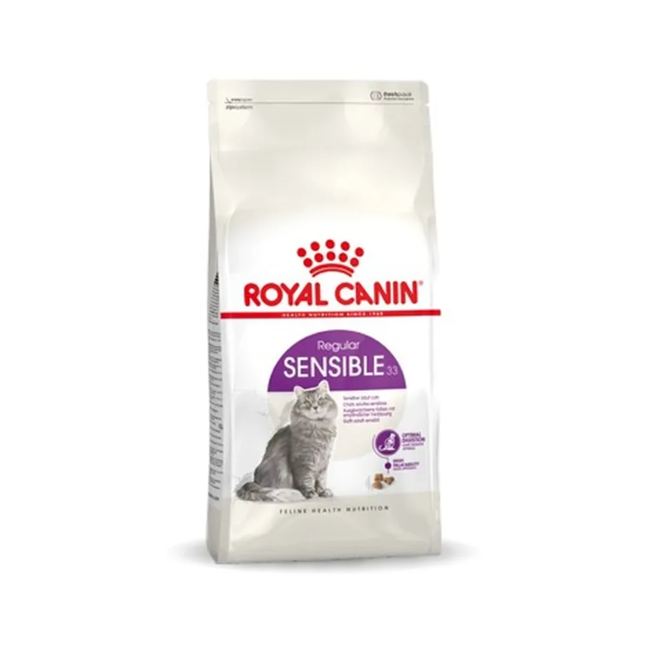 Royal Canin Sensible 33 400g täiskasvanud kassidele, tundliku seedimisega, kuivtoit linnulihaga - 6