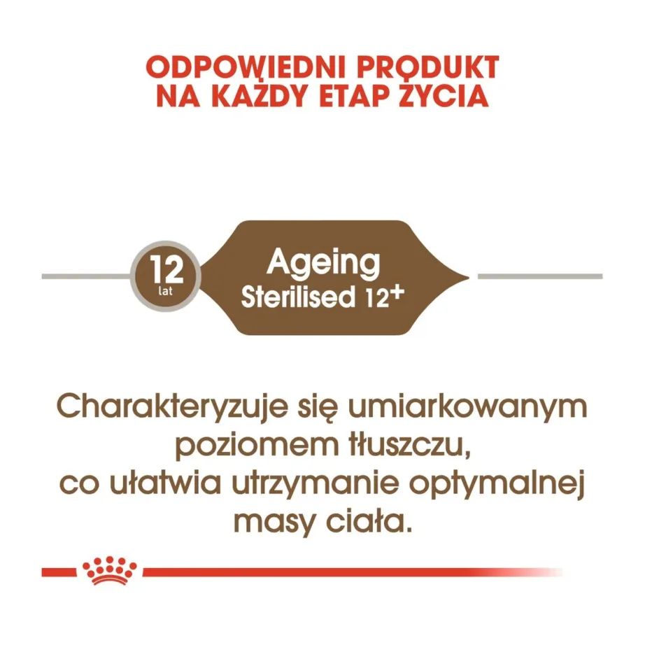Royal Canin Feline Health Nutrition Ageing Sterilised 12+ 400 g kuivtoit kana, maisi ja köögiviljadega eakatele steriliseeritud kassidele - 7