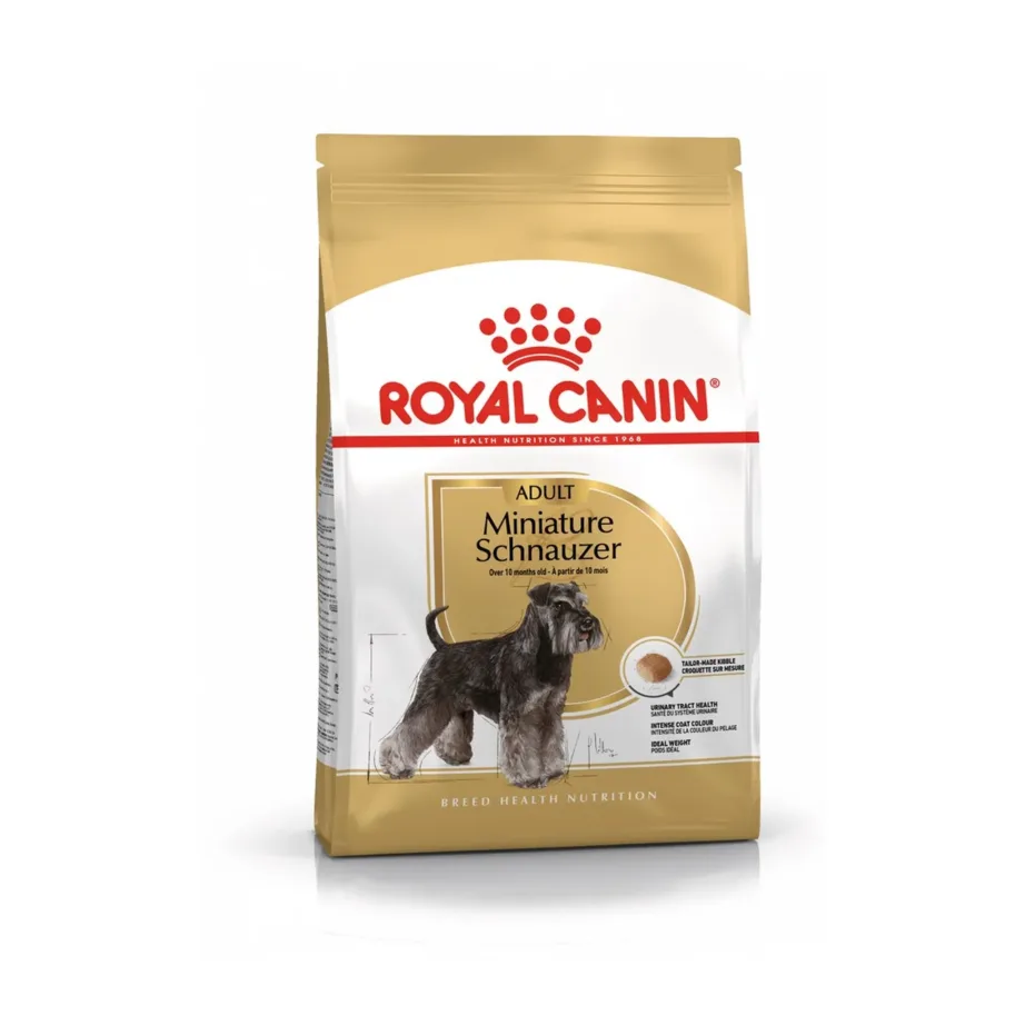 Royal Canin Miniature Schnauzer Adult 3 kg kanamaitseline kuivtoit täiskasvanud väikest tõugu koertele