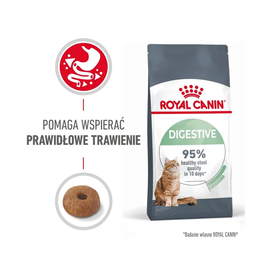 Royal Canin Feline Care Nutrition Digestive Care 10 kg täiskasvanud kasside kuivtoit seedimise toetuseks – 8