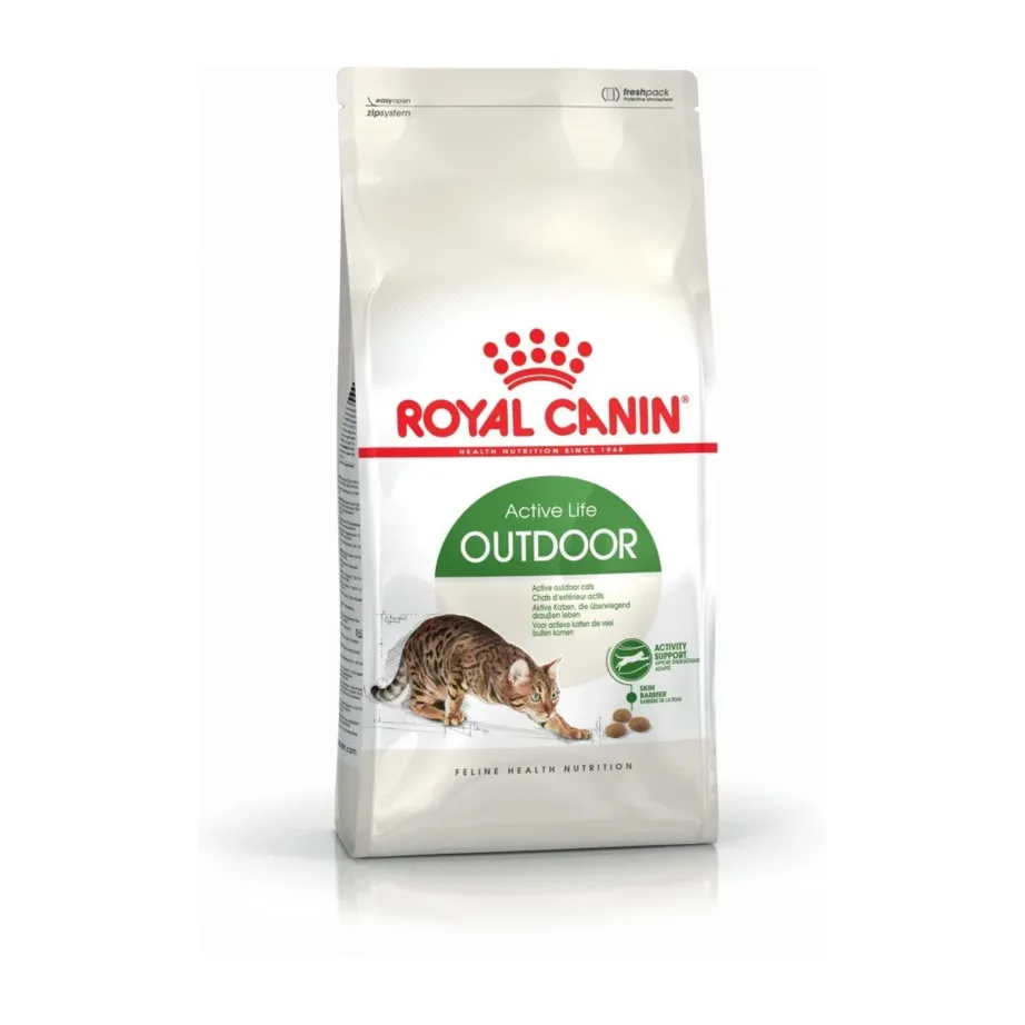 Royal Canin Feline Health Nutrition Active Life Outdoor 4 kg kuivtoit aktiivsetele täiskasvanud kassidele linnulihaga – 2
