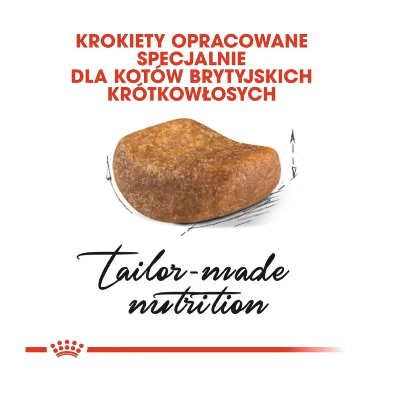 Royal Canin briti kassitoidu graanul lähivaates