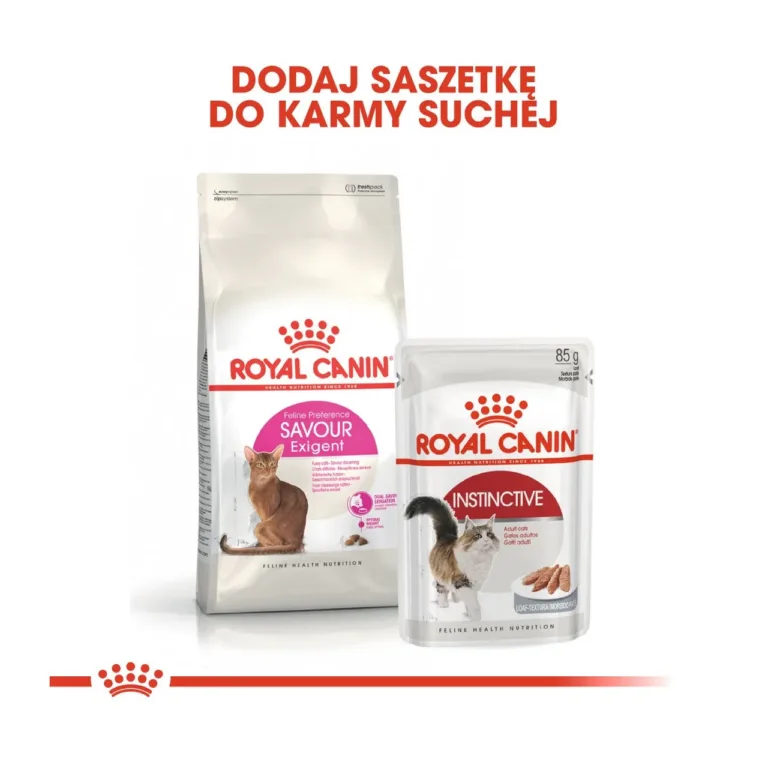 Royal Canin Feline Savour Exigent kassitoidu uue pakendi esivaade