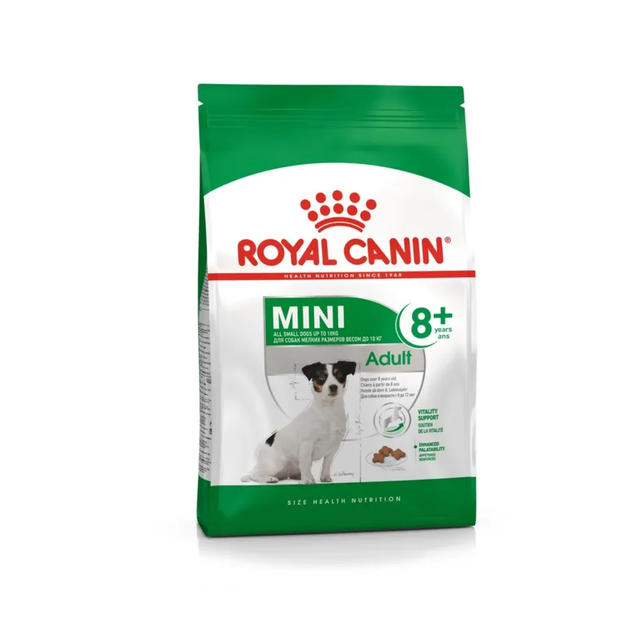Royal Canin Mini Adult 8+ 8 kg kuivtoit seenior väikest tõugu koertele, linnuliha ja riisiga – 2