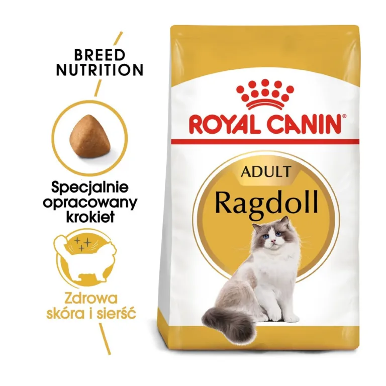 Royal Canin Ragdoll kuivtoit graanul ja pakend
