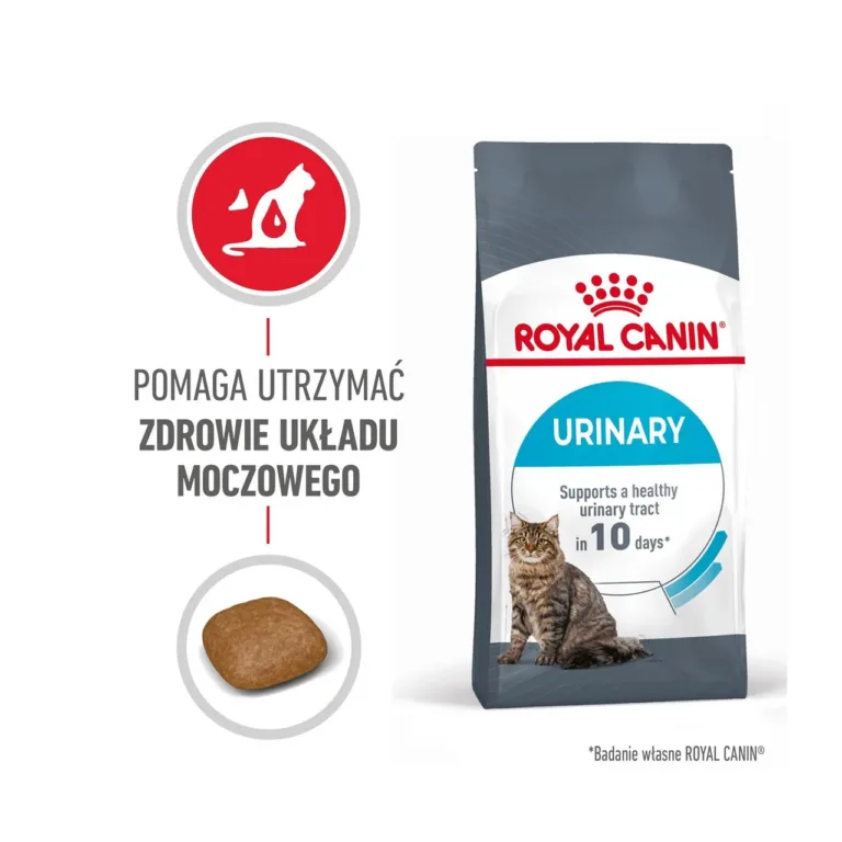 Royal Canin Urinary pakk, krõbin ja ikoonid kanamaitseline kuivtoit kasside kuseteedele