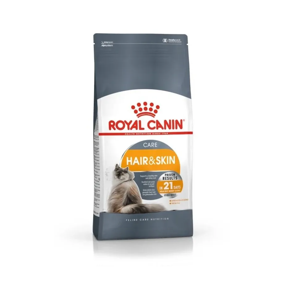 Royal Canin Hair & Skin Care 2 kg kanaga kuivtoit täiskasvanud kassidele naha ja karvkatte toetuseks