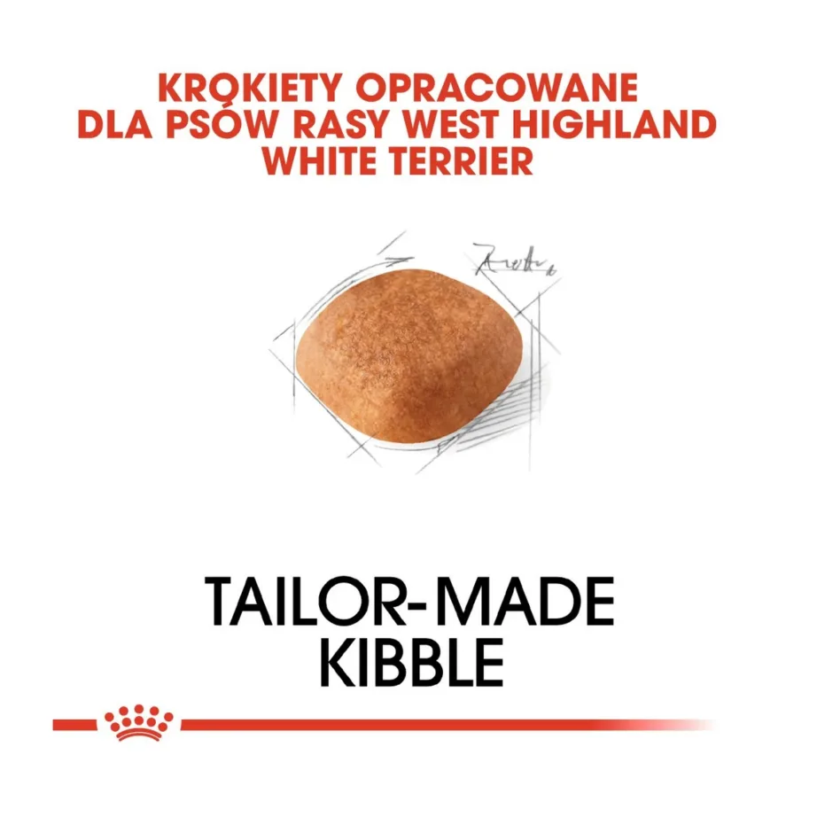 Royal Canin Breed Health Nutrition West Highland White Terrier Adult 3 kg kuivtoit kanaga täiskasvanud väikest tõugu koertele – 4