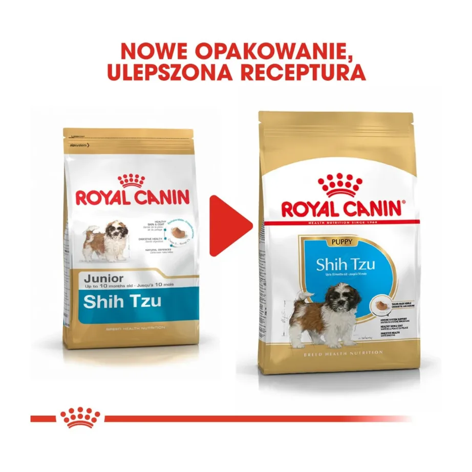 Royal Canin Shih Tzu Puppy 1,5 kg kuivtoit kana ja linnulihaga kutsikatele, naha ja karvkatte tervise toetamiseks – 6