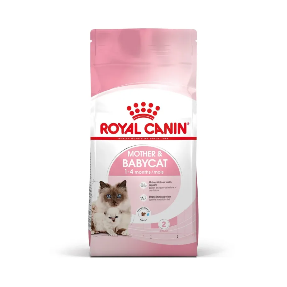Royal Canin Mother & Babycat 4 kg kuiv kana maitsega täissööt tiinetele, imetavatele emastele ja 1–4 kuu vanustele kassipoegadele