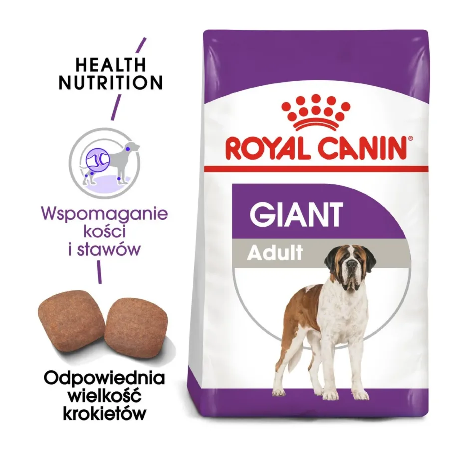 Royal Canin Giant Adult 15 kg kuivtoit täiskasvanud hiidkoertele liigeste toetuseks – 3