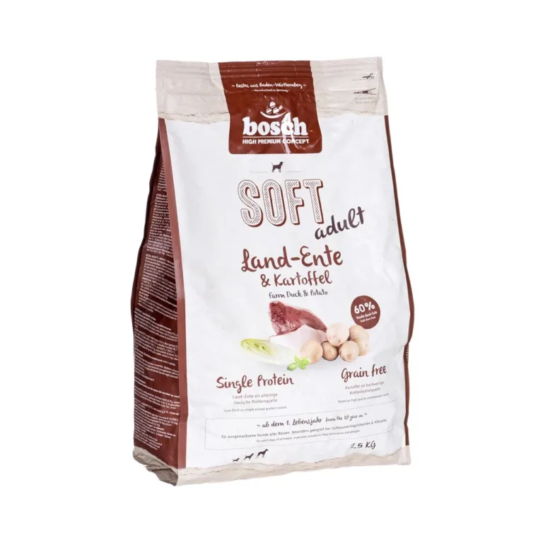 bosch Soft Adult Duck & Potato 2,5kg teraviljavaba koeratoit
